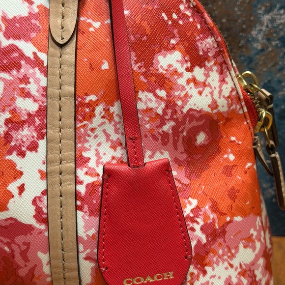 COACH 2014 Peyton Floral Cora Dome Satchel- RARE FIND! - Picture 14 of 14
